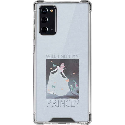 Disney Cinderella Will I Meet My Prince Galaxy Note20 5G Clear Case
