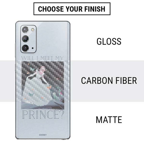 Disney Cinderella Will I Meet My Prince Galaxy Note20 5G Skin