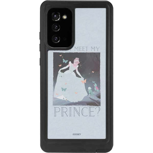 Disney Cinderella Will I Meet My Prince Galaxy Note20 5G Waterproof Case