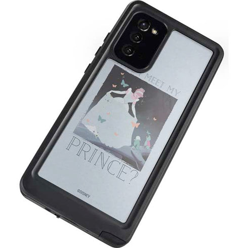 Disney Cinderella Will I Meet My Prince Galaxy Note20 5G Waterproof Case