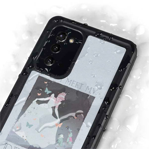 Disney Cinderella Will I Meet My Prince Galaxy Note20 5G Waterproof Case