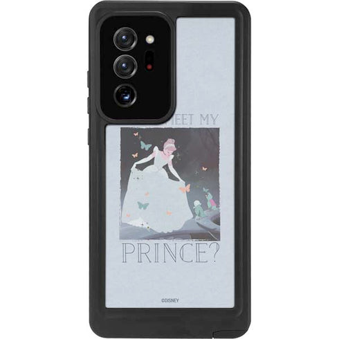 Disney Cinderella Will I Meet My Prince Galaxy Note20 Ultra 5G Waterproof Case
