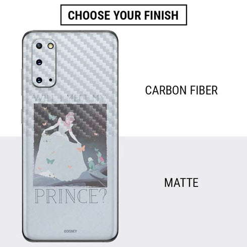Disney Cinderella Will I Meet My Prince Galaxy S20 Skin