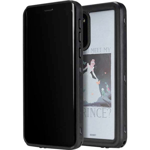 Disney Cinderella Will I Meet My Prince Galaxy S20 Waterproof Case