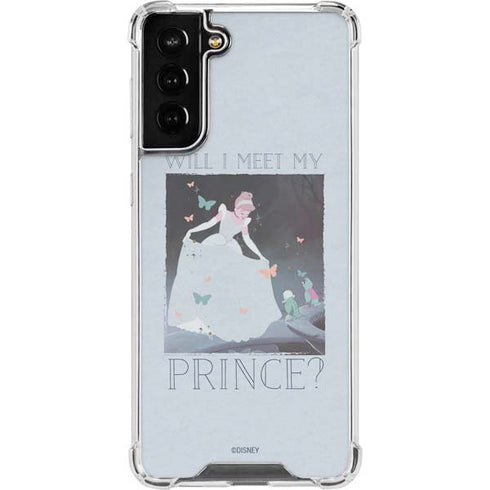 Disney Cinderella Will I Meet My Prince Galaxy S21 FE Clear Case