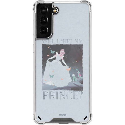 Disney Cinderella Will I Meet My Prince Galaxy S21 Plus 5G Clear Case