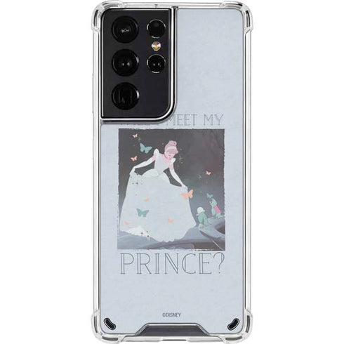 Disney Cinderella Will I Meet My Prince Galaxy S21 Ultra 5G Clear Case