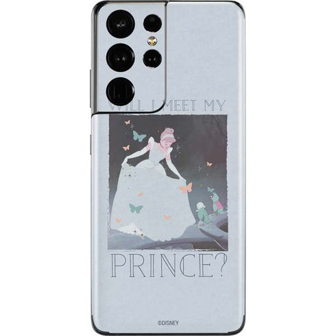 Disney Cinderella Will I Meet My Prince Galaxy S21 Ultra 5G Skin