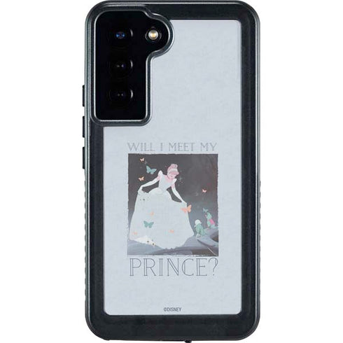 Disney Cinderella Will I Meet My Prince Galaxy S23 Plus Waterproof Case