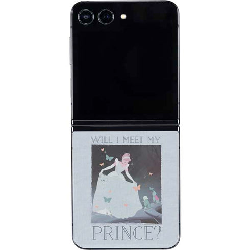 Disney Cinderella Will I Meet My Prince Galaxy Z Flip5 5G Skin