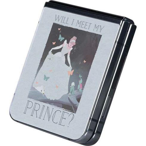 Disney Cinderella Will I Meet My Prince Galaxy Z Flip5 5G Skin