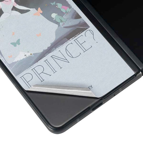 Disney Cinderella Will I Meet My Prince Galaxy Z Fold3 5G Skin