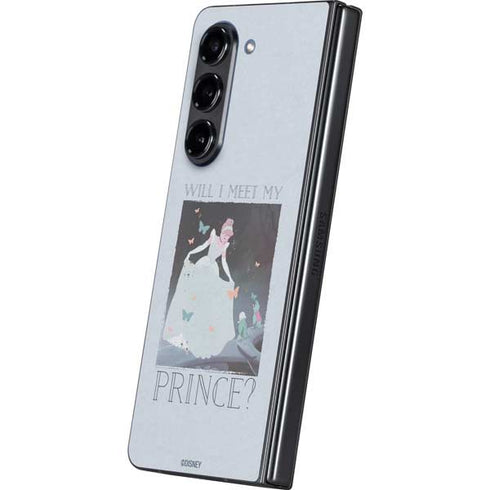 Disney Cinderella Will I Meet My Prince Galaxy Z Fold5 5G Skin