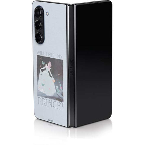 Disney Cinderella Will I Meet My Prince Galaxy Z Fold5 5G Skin