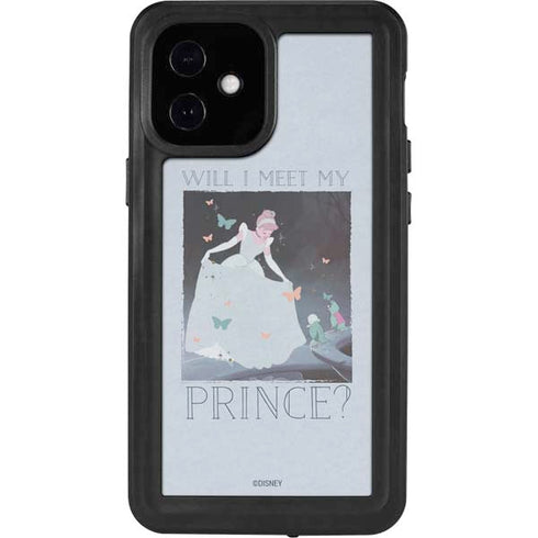 Disney Cinderella Will I Meet My Prince iPhone 12 Mini Waterproof Case