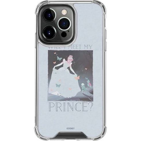 Disney Cinderella Will I Meet My Prince iPhone 13 Pro Clear Case