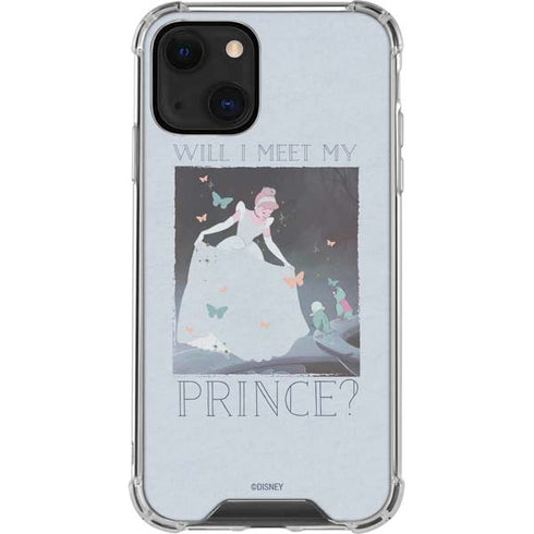 Disney Cinderella Will I Meet My Prince iPhone 14 Plus Clear Case