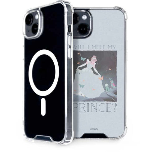 Disney Cinderella Will I Meet My Prince iPhone 15 Plus MagSafe Case
