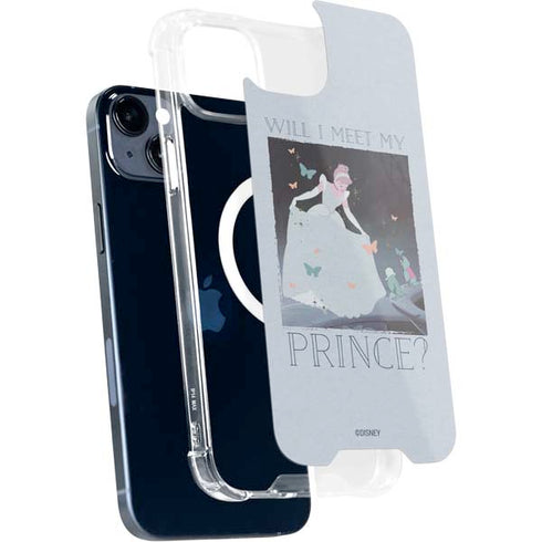 Disney Cinderella Will I Meet My Prince iPhone 15 Plus MagSafe Case