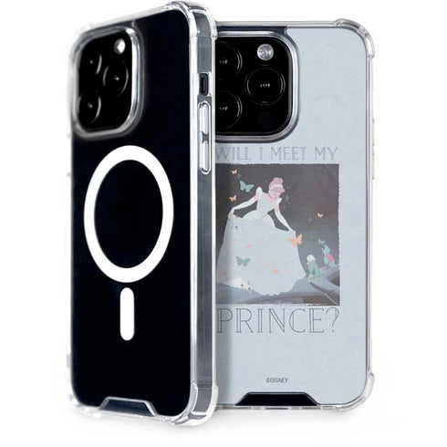 Disney Cinderella Will I Meet My Prince iPhone 14 Pro MagSafe Case