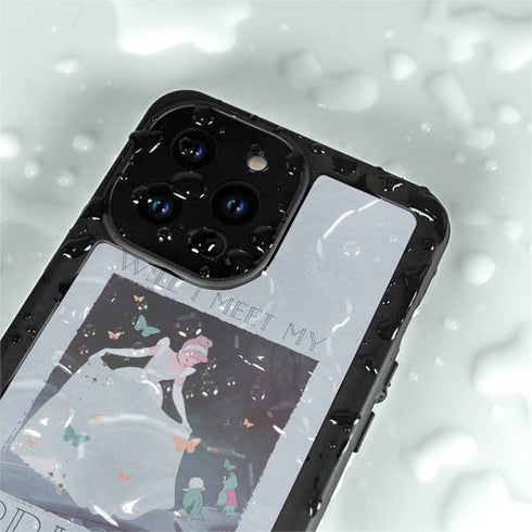 Disney Cinderella Will I Meet My Prince iPhone 14 Pro Max Waterproof Case