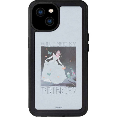 Disney Cinderella Will I Meet My Prince iPhone 15 Plus Waterproof Case