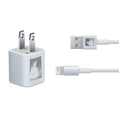 Disney Cinderella Will I Meet My Prince iPhone Charger (5W USB) Skin
