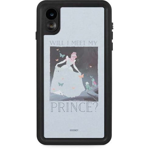 Disney Cinderella Will I Meet My Prince iPhone XR Waterproof Case