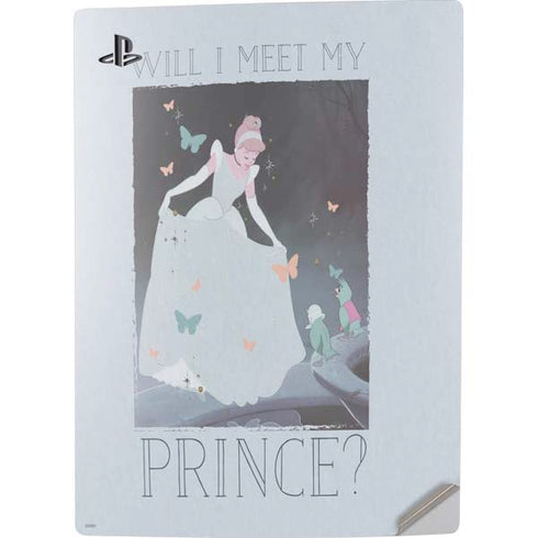 Disney Cinderella Will I Meet My Prince PS5 Digital Edition Console Skin