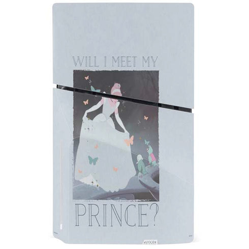 Disney Cinderella Will I Meet My Prince PS5 Slim Disk Bundle Skin