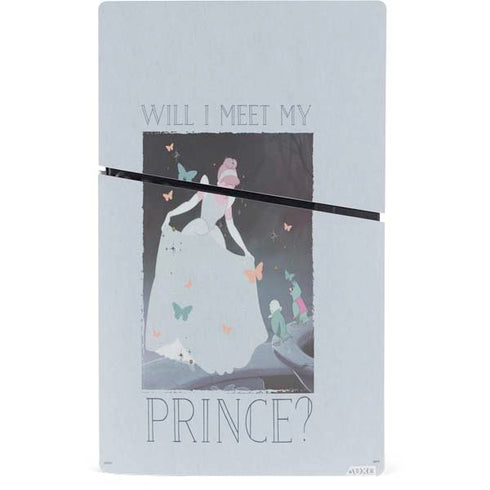 Disney Cinderella Will I Meet My Prince PS5 Slim Digital Edition Bundle Skin