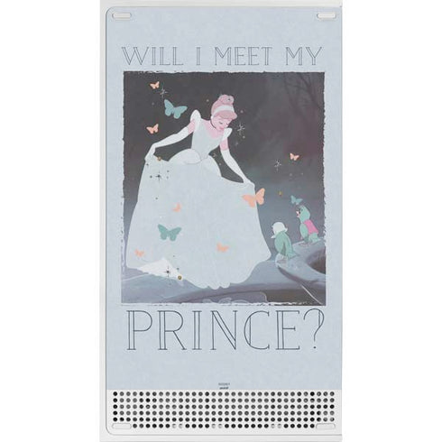 Disney Cinderella Will I Meet My Prince Xbox Series S Console Skin