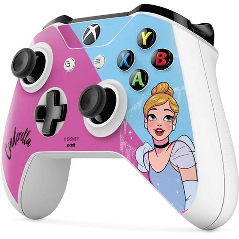 Disney Princess Cinderella Art Xbox One S All-Digital Edition Bundle Skin