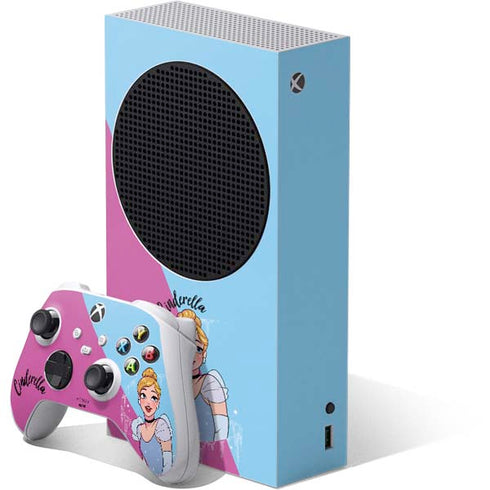 Disney Princess Cinderella Art Xbox Series S Bundle Skin