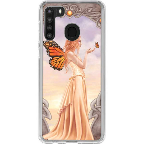 Rachel Anderson Citrine Galaxy A21 Clear Case
