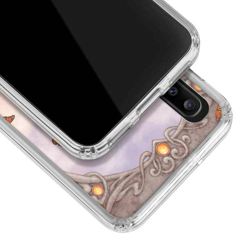 Rachel Anderson Citrine Galaxy A30 Clear Case