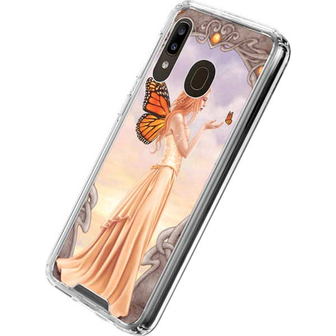 Rachel Anderson Citrine Galaxy A30 Clear Case