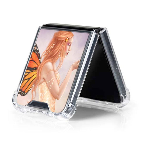Citrine by Rachel Anderson Galaxy Z Flip5 5G Clear Case
