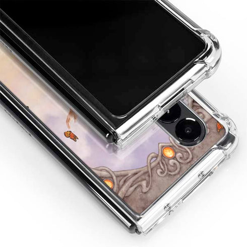 Rachel Anderson Citrine Galaxy Z Fold4 5G Clear Case