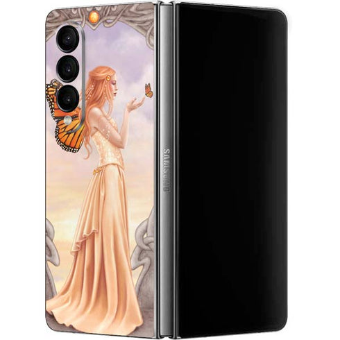 Rachel Anderson Citrine Galaxy Z Fold4 5G Skin