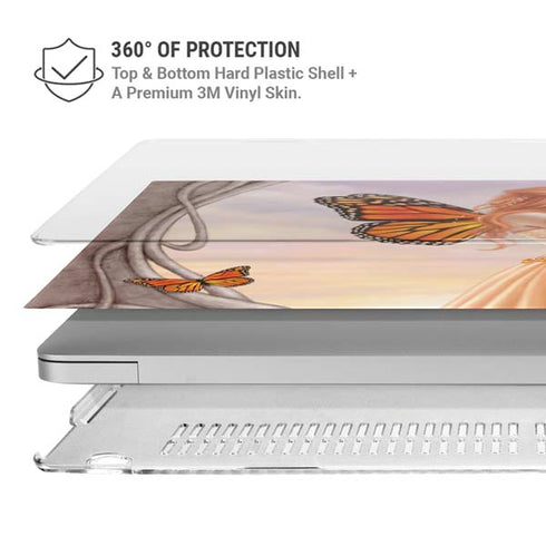 Citrine by Rachel Anderson MacBook Air 13in M1 (2021) Case plus Skin