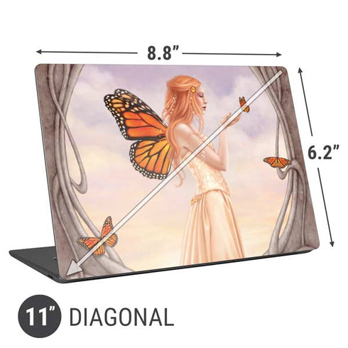 Rachel Anderson Citrine Universal Laptop 11in (8.8 x 6.2in) Skin