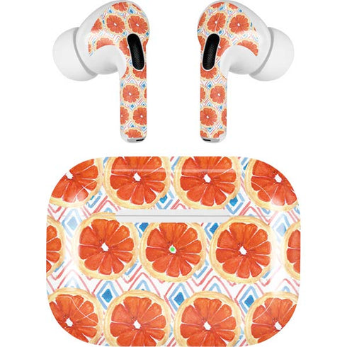 Bouffants and Broken Hearts Citrus Geo Apple AirPods Pro Skin