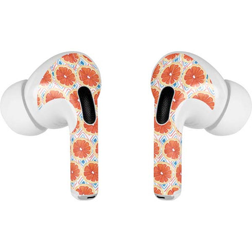Bouffants and Broken Hearts Citrus Geo Apple AirPods Pro Skin