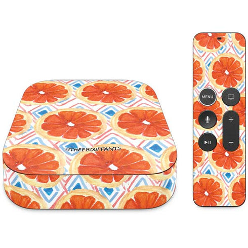 Bouffants and Broken Hearts Citrus Geo Apple TV Skin