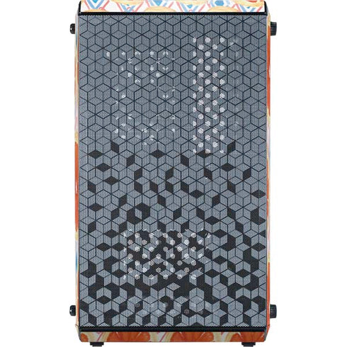 Bouffants and Broken Hearts Citrus Geo Cooler Master MasterBox Q300L Mini Tower Skin