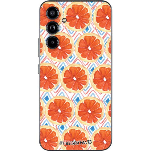 Bouffants and Broken Hearts Citrus Geo Galaxy A54 5G Skin