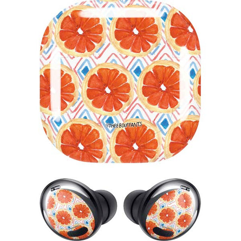 Bouffants and Broken Hearts Citrus Geo Galaxy Buds Pro Skin