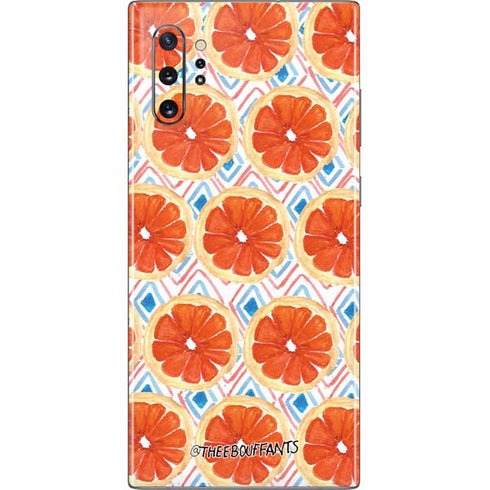 Bouffants and Broken Hearts Citrus Geo Galaxy Note 10 Plus Skin