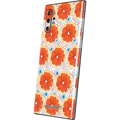 Bouffants and Broken Hearts Citrus Geo Galaxy Note 10 Plus Skin